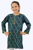 Cottel Viscose Printed Girls Kurti
