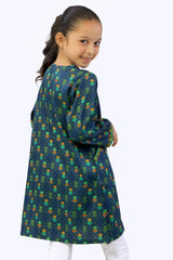 Cottel Viscose Printed Girls Kurti