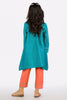 Khaddi Net Embroidered Girls 2PC Suit