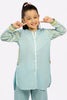 Cambric Block Printed Girls 2PC Suit