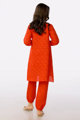 Dyed Crosshatch Girls 2PC Suit