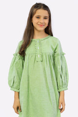 Green Girls 2PC Suit From Sohaye By Diners