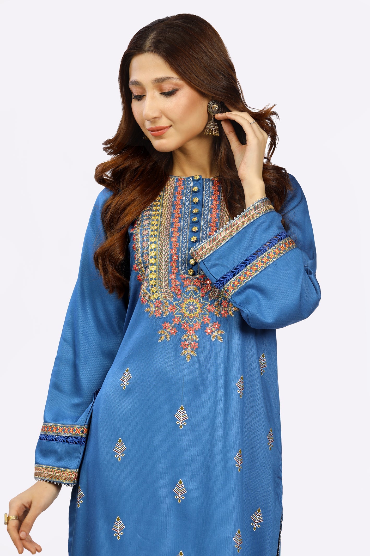 Cottel Embroidered 2PC Suit From Sohaye By Diners