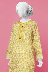 2PC Cotton Mustard Suit - Diners