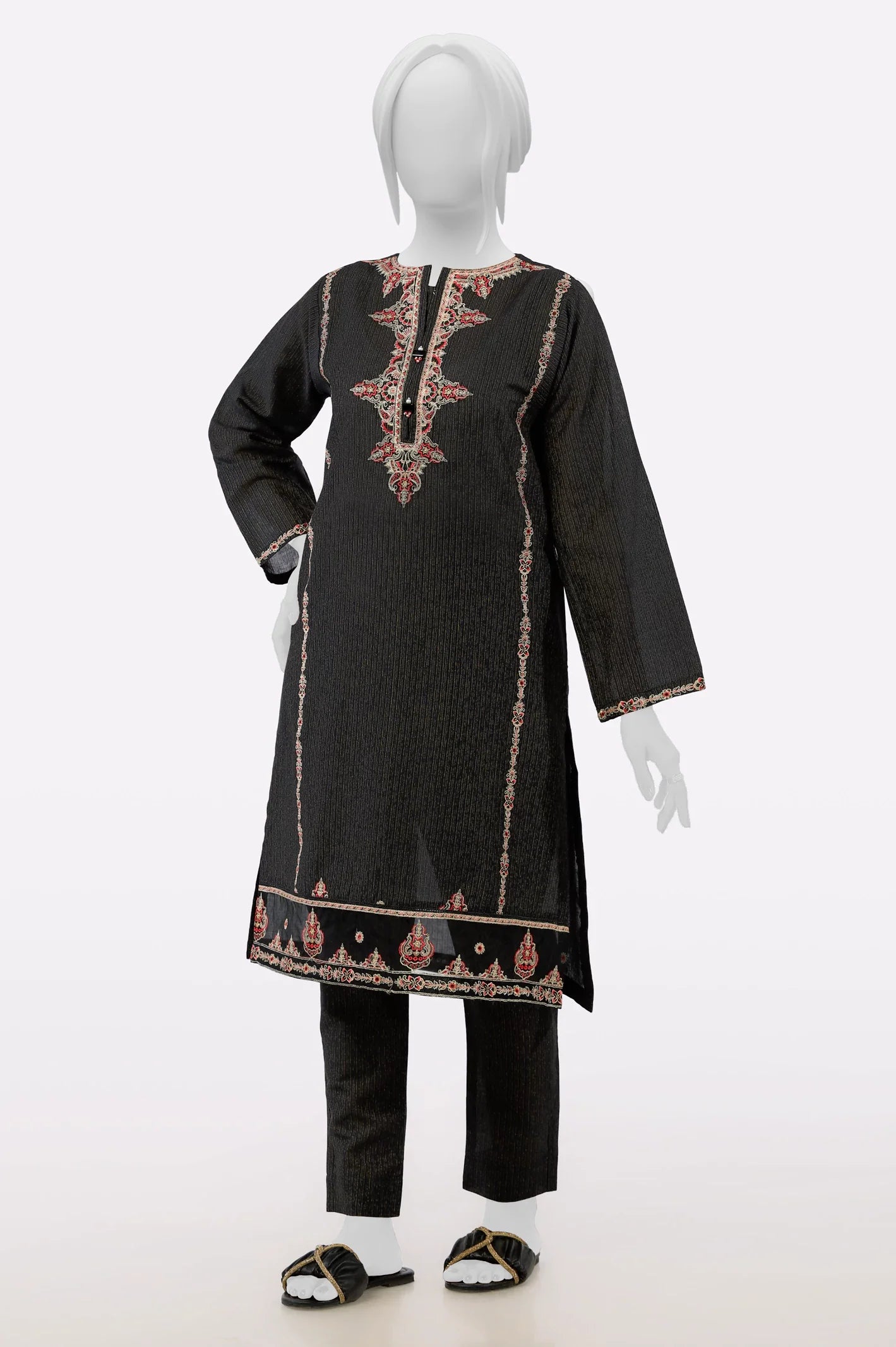 Black Embroidered 2PC From Sohaye By Diners
