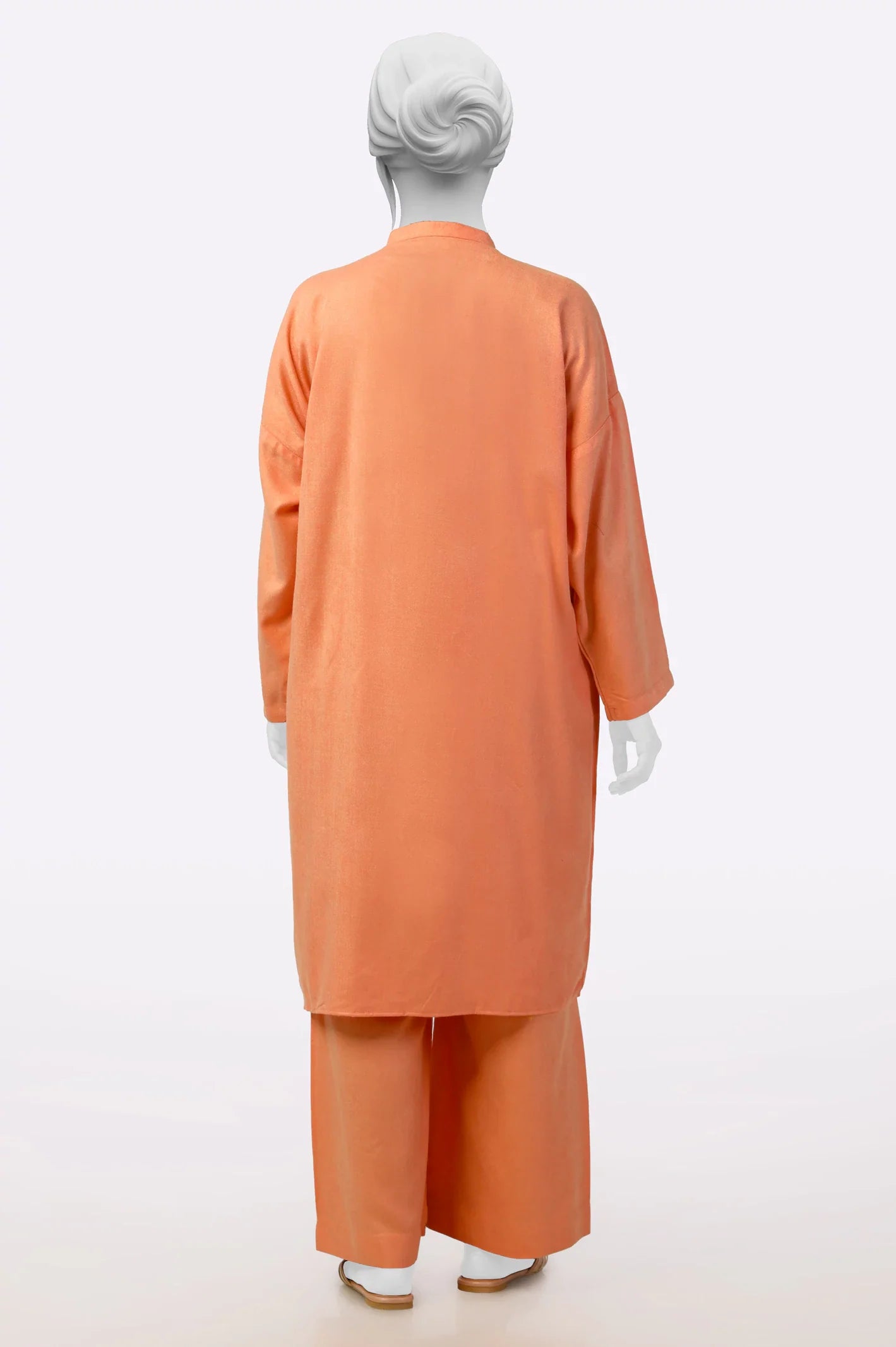 Peach Stylised 2PC Suit From Sohaye By Diners