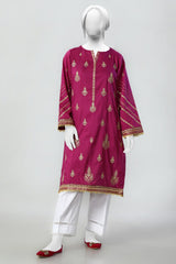 Cambric Purple Kurti