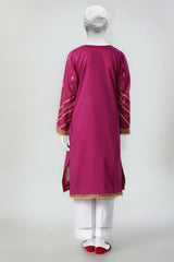 Cambric Purple Kurti